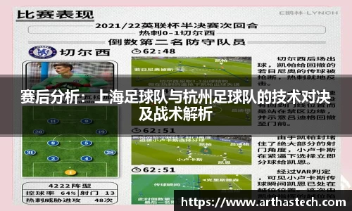 赛后分析:上海足球队与杭州足球队的技术对决及战术解析